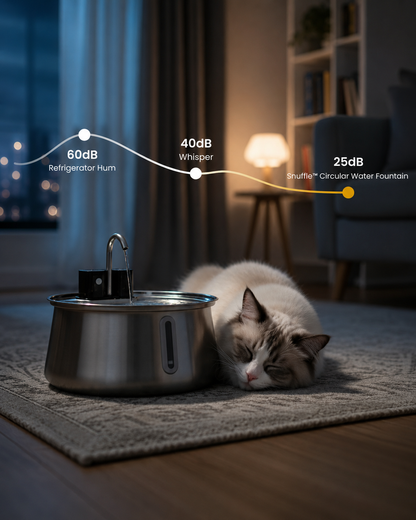 Snuffle™ Water Fountain Stainless Steel 2.0